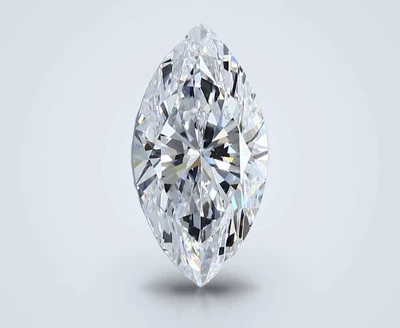2.50ct D SI1 Rare Carat Ideal Cut Marquise Diamond