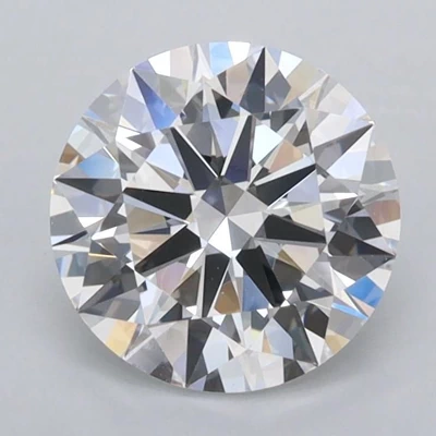 1.90ct D FL Rare Carat Ideal Cut Round Lab Grown Diamond