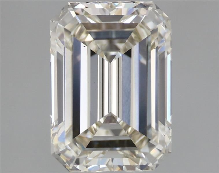 2.10ct I VS1 Rare Carat Ideal Cut Emerald Lab Grown Diamond