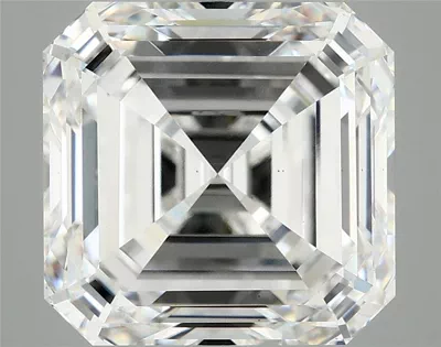 8.05ct E VS1 Excellent Cut Asscher Lab Grown Diamond