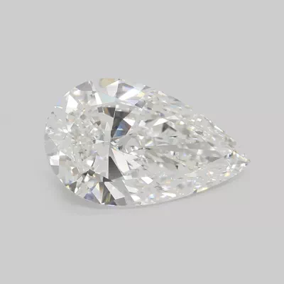 14.73ct F VVS2 Very Good Cut Pear Lab Grown Diamond