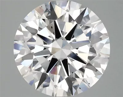 4.07ct F SI1 Rare Carat Ideal Cut Round Lab Grown Diamond