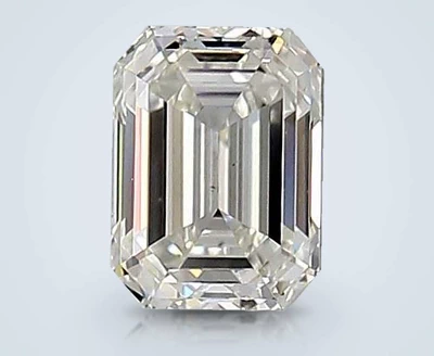 0.70ct I VS1 Rare Carat Ideal Cut Emerald Diamond