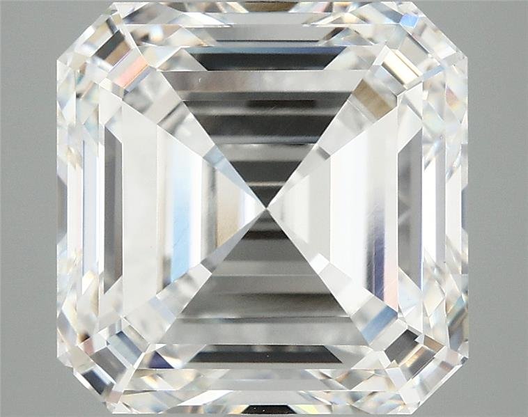 7.09ct F VVS2 Excellent Cut Asscher Lab Grown Diamond