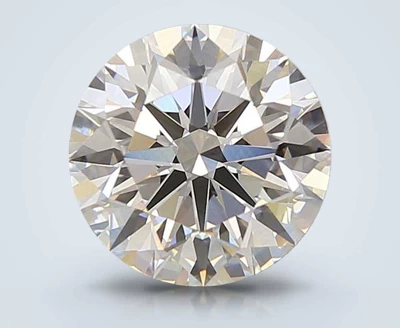 3.08ct E VS1 Rare Carat Ideal Cut Round Lab Grown Diamond