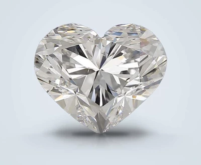 3.02ct E SI2 Rare Carat Ideal Cut Heart Diamond