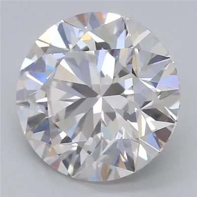 2.06ct F VVS2 Rare Carat Ideal Cut Round Lab Grown Diamond