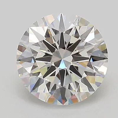 1.51ct D VVS2 Rare Carat Ideal Cut Round Lab Grown Diamond