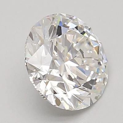 2.08ct F VS2 Rare Carat Ideal Cut Round Lab Grown Diamond