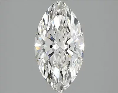 1.52ct F VVS2 Rare Carat Ideal Cut Marquise Lab Grown Diamond