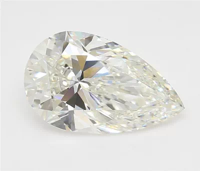 4.06ct G VVS2 Rare Carat Ideal Cut Pear Lab Grown Diamond