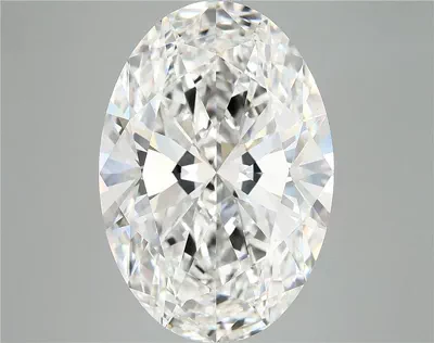 10.04ct F VVS2 Rare Carat Ideal Cut Oval Lab Grown Diamond