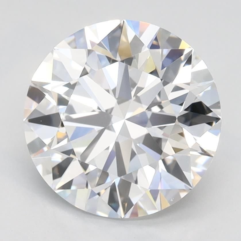 2.07ct D VVS1 Rare Carat Ideal Cut Round Lab Grown Diamond