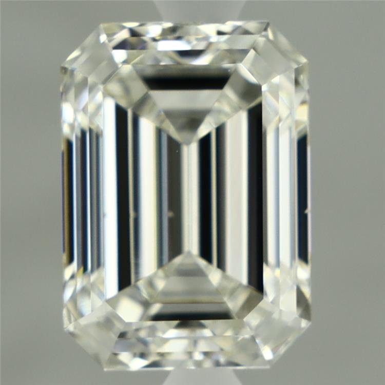 2.01ct H VS2 Very Good Cut Emerald Lab Grown Diamond