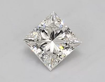 0.69ct F VVS2 Rare Carat Ideal Cut Princess Lab Grown Diamond