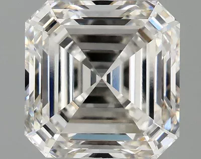 2.10ct G VVS2 Very Good Cut Asscher Lab Grown Diamond