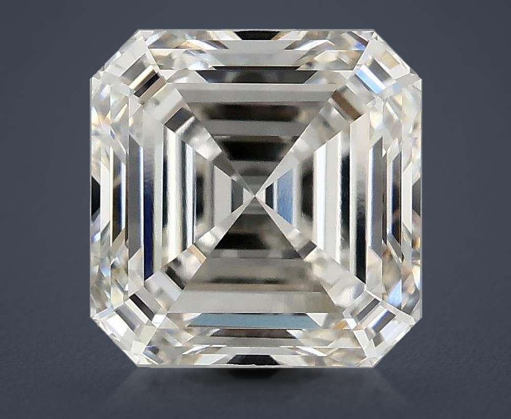 2.10ct G VVS2 Very Good Cut Asscher Lab Grown Diamond