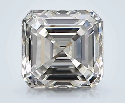0.70ct J VVS1 Rare Carat Ideal Cut Asscher Diamond