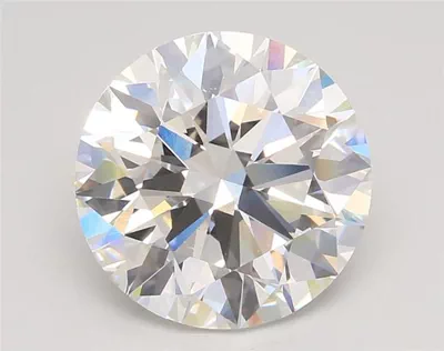 4.54ct F VVS1 Rare Carat Ideal Cut Round Lab Grown Diamond