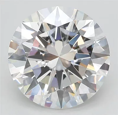 4.02ct E IF Excellent Cut Round Lab Grown Diamond
