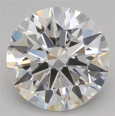3.01ct F VS1 Rare Carat Ideal Cut Round Lab Grown Diamond
