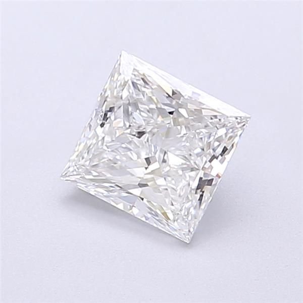 0.92ct D VVS2 Very Good Cut Princess Lab Grown Diamond