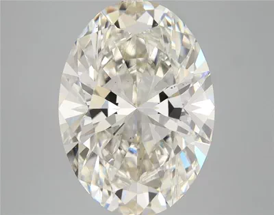 4.03ct I VS2 Rare Carat Ideal Cut Oval Lab Grown Diamond