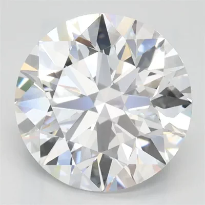 2.96ct D VVS1 Rare Carat Ideal Cut Round Lab Grown Diamond