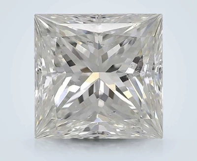 2.52ct I SI2 Rare Carat Ideal Cut Princess Diamond