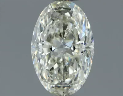 0.90ct J SI1 Rare Carat Ideal Cut Oval Diamond