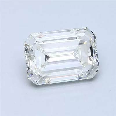 2.30ct I VS2 Rare Carat Ideal Cut Emerald Diamond