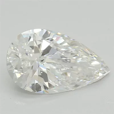 1.01ct E VS1 Very Good Cut Pear Lab Grown Diamond