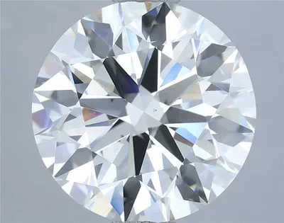 2.71ct H VS2 Rare Carat Ideal Cut Round Diamond