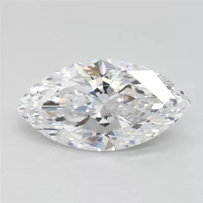 1.11ct D VVS1 Rare Carat Ideal Cut Marquise Lab Grown Diamond