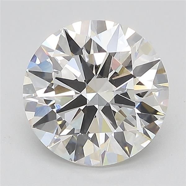 2.53ct F VS1 Rare Carat Ideal Cut Round Lab Grown Diamond