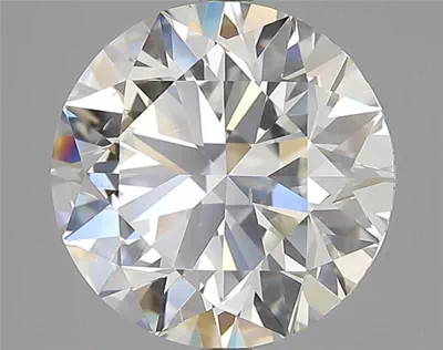 4.02ct I SI1 Rare Carat Ideal Cut Round Diamond