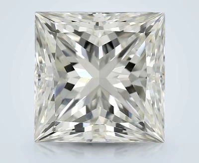 3.00ct J VS2 Rare Carat Ideal Cut Princess Diamond