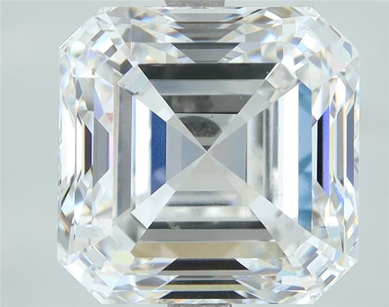 7.01ct E VS1 Rare Carat Ideal Cut Asscher Lab Grown Diamond