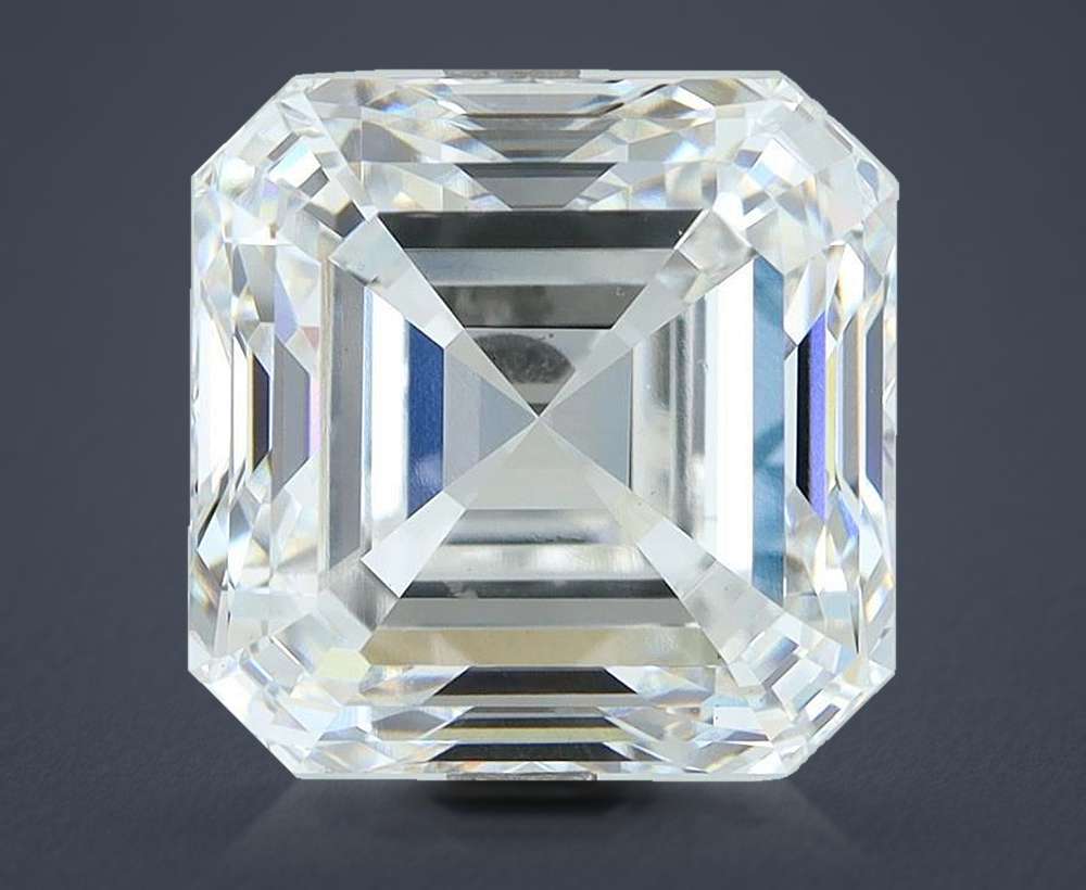 7.01ct E VS1 Rare Carat Ideal Cut Asscher Lab Grown Diamond