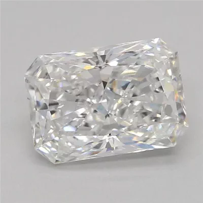 1.05ct D VVS2 Rare Carat Ideal Cut Radiant Lab Grown Diamond