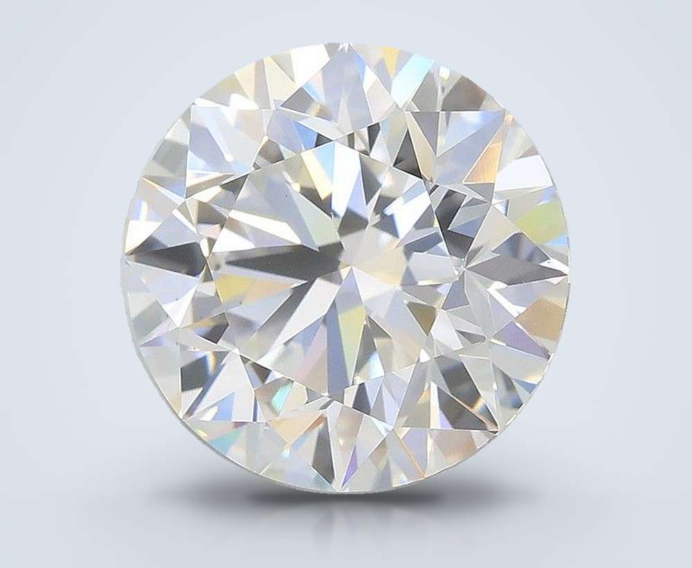 4.56ct F VS1 Excellent Cut Round Lab Grown Diamond