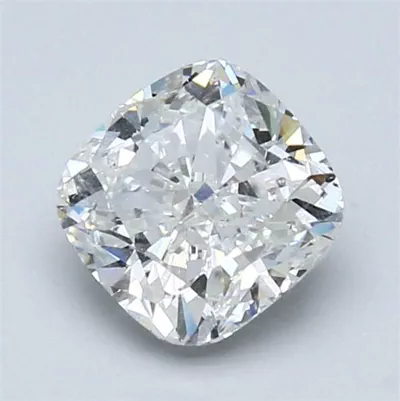 2.04ct F SI1 Rare Carat Ideal Cut Cushion Diamond