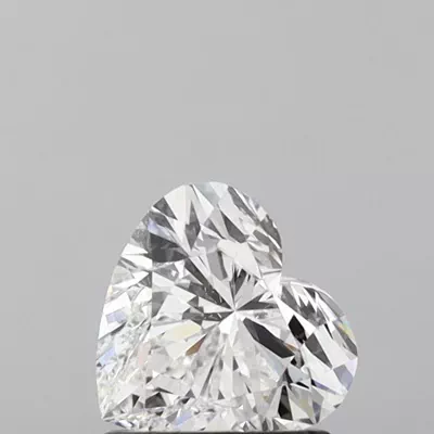 1.06ct E SI1 Rare Carat Ideal Cut Heart Lab Grown Diamond