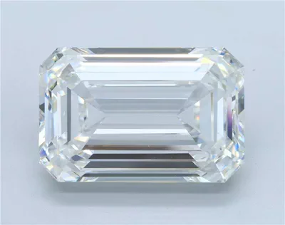 15.05ct E VVS2 Rare Carat Ideal Cut Emerald Lab Grown Diamond