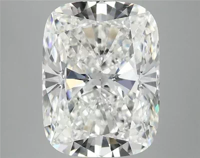 7.19ct F VVS2 Rare Carat Ideal Cut Cushion Lab Grown Diamond