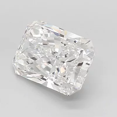 3.00ct E VVS2 Rare Carat Ideal Cut Radiant Lab Grown Diamond