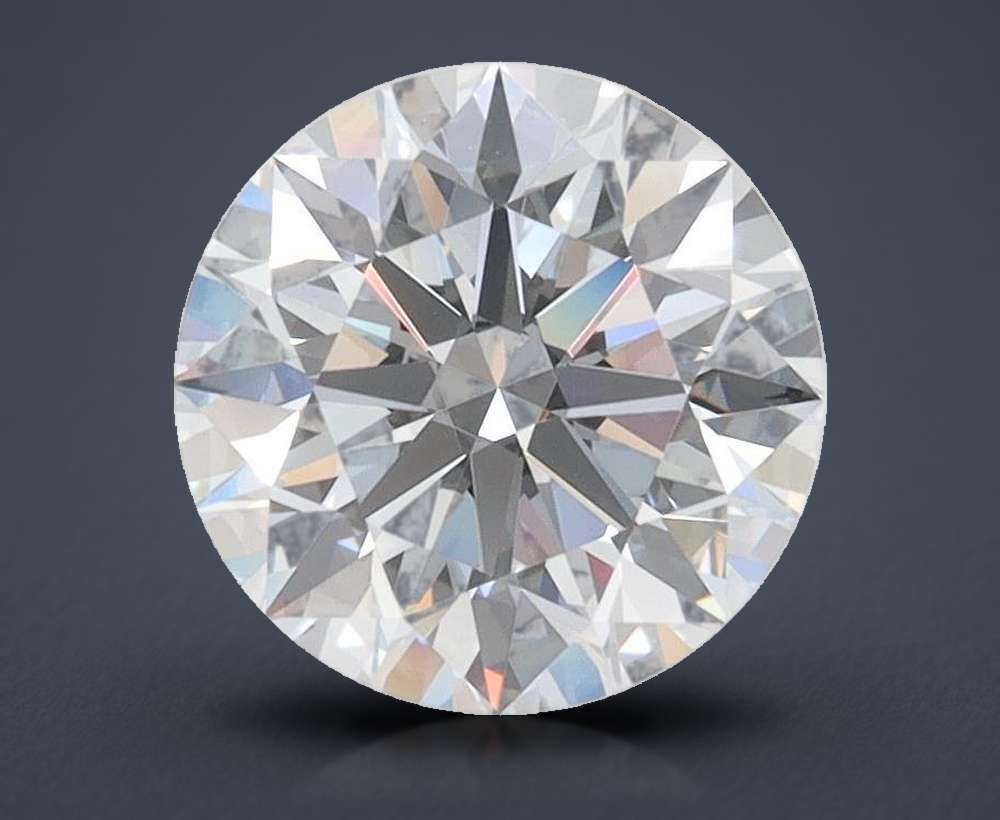 2.06ct F FL Rare Carat Ideal Cut Round Lab Grown Diamond
