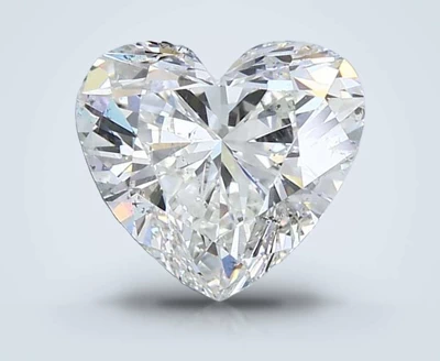 2.50ct J SI1 Rare Carat Ideal Cut Heart Diamond