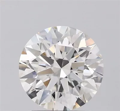 2.07ct J VVS2 Rare Carat Ideal Cut Round Diamond