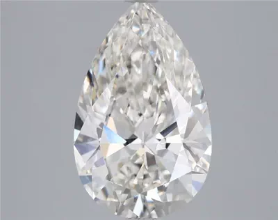 2.53ct H VVS2 Rare Carat Ideal Cut Pear Lab Grown Diamond